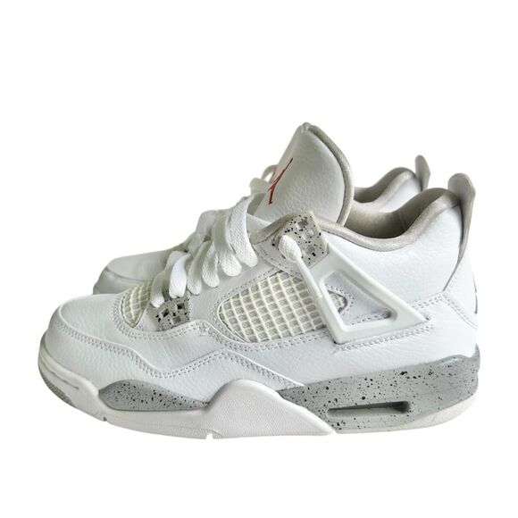 🔃Air Jordan 4 Retro White Basketball Sneakers - Picture 2 of 9